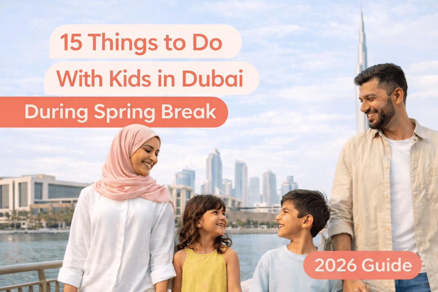 15 Things to Do With Kids in Dubai During Spring Break (2026 Guide)