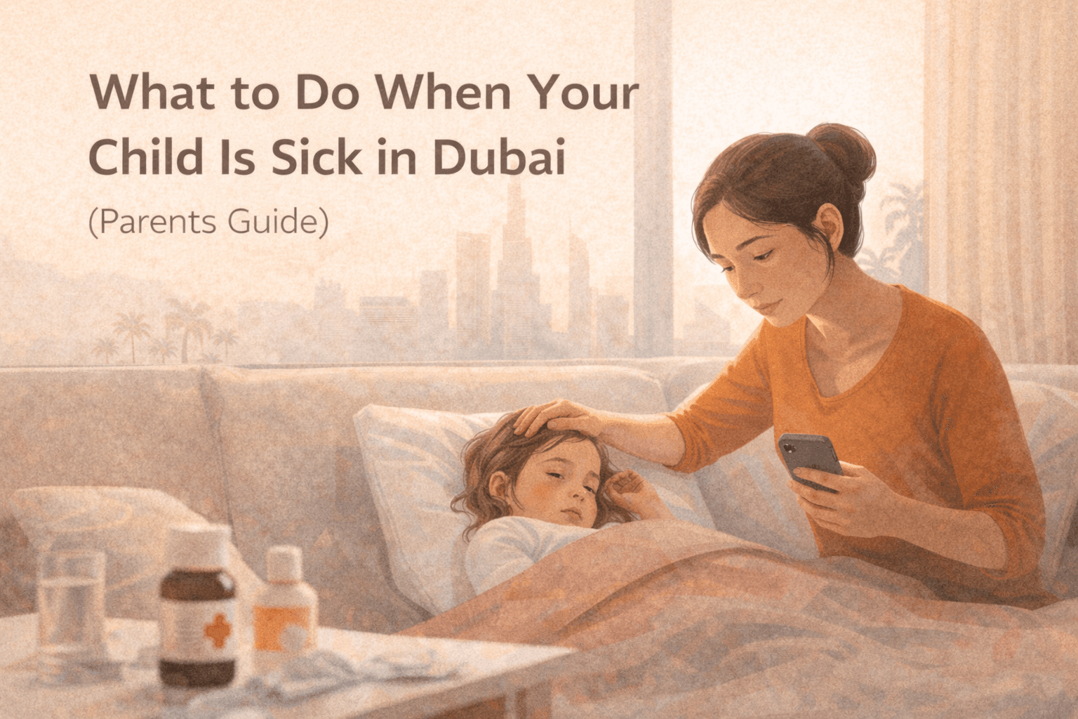 What to Do When Your Child Is Sick in Dubai (Parents Guide)