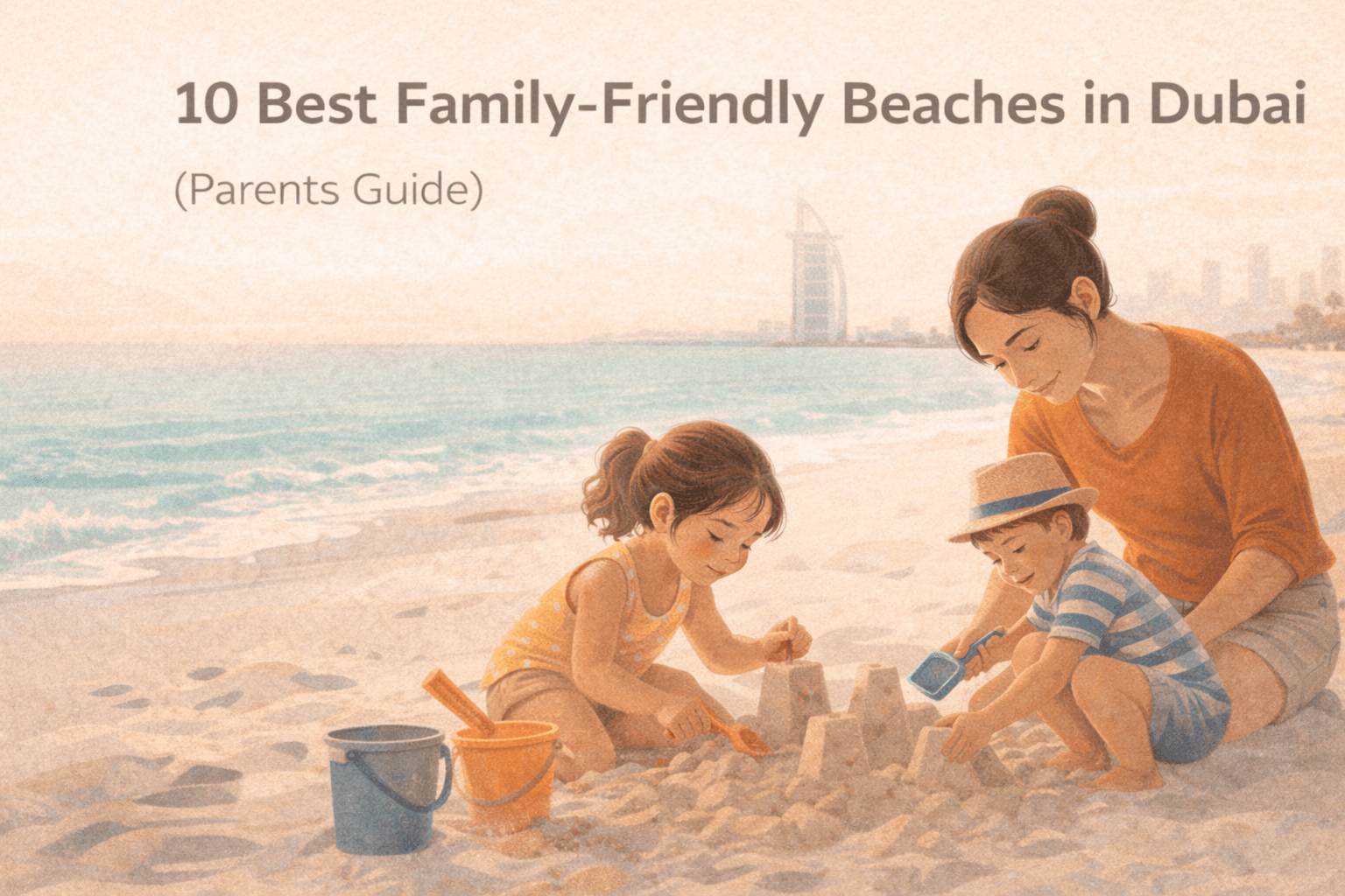 10 Best Family-Friendly Beaches in Dubai (Parents Guide)